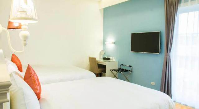 Standard- firedobbelt værelse med bjergudsigt Joy Hotel