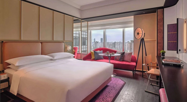 Двухместный номер Standard Caption by Hyatt Zhongshan Park Shanghai