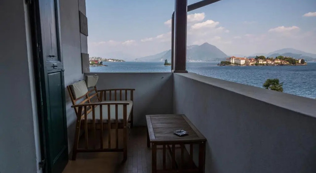 Люкс Superior с 2 комнатами с балконом и с видом на озеро Hotel Villa Ruscello