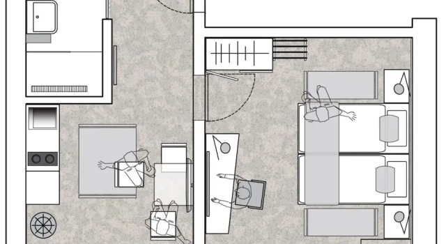 Студия Classic Urban Boutique Hotel Center
