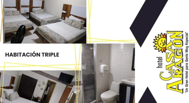 Трёхместный номер Standard Hotel Casa Aragon