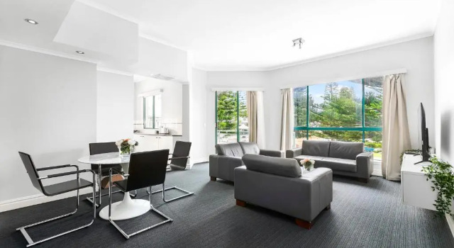 Апартаменты c 1 комнатой The Coogee View Beachfront Serviced Apartments