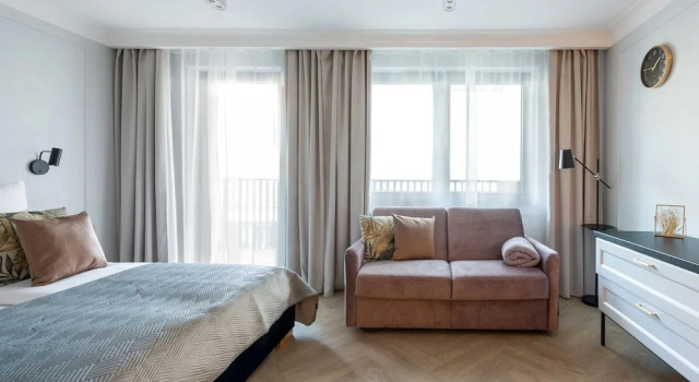 Люкс Comfort InPoint Centrum Apartments between Market Square and Jewish Quarter