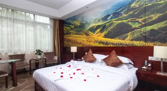 Двухместный люкс Business c 1 комнатой Longsheng Huamei International Hotel