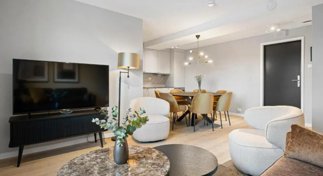 Апартаменты с 3 комнатами Bjørvika Apartments - Sirkus Renaa