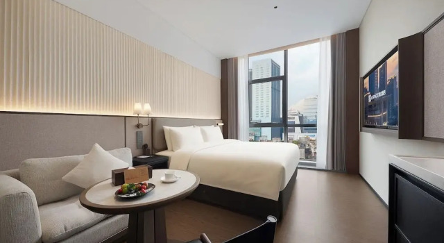 Двухместный номер Deluxe K SPACE Hotel - Guangzhou Beijing Road Dafo Ancient Temple Branch