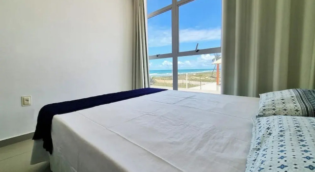 Areias do Mar | 2 Quartos, Vista Mar, Amplo com Varanda A206