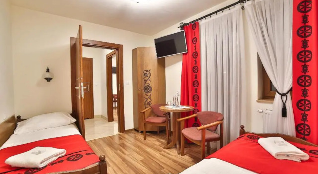 Студия Deluxe Grand Podhale Resort&Spa Zakopane - Jacuzzi - Sauna fińska i Łaźnia parowa - Widok na Tatry