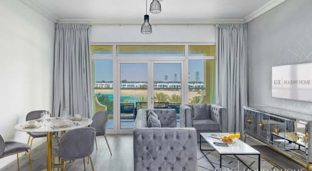 LUX - The Shoreline Beach House, Забронировать Апартаменты/квартира Отели Пальмы Джумейра с бассейном, Бассейн