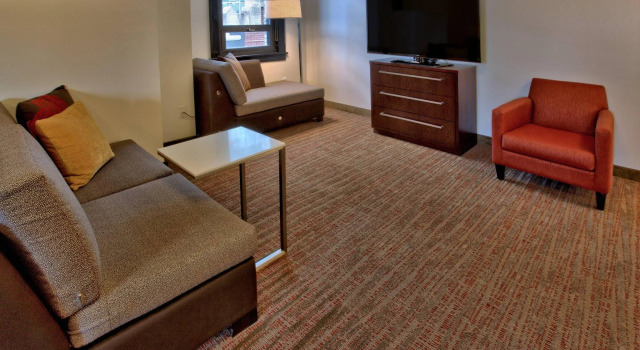 Двухместный люкс Пентхаус Residence Inn by Marriott Omaha Downtown Old Market Area