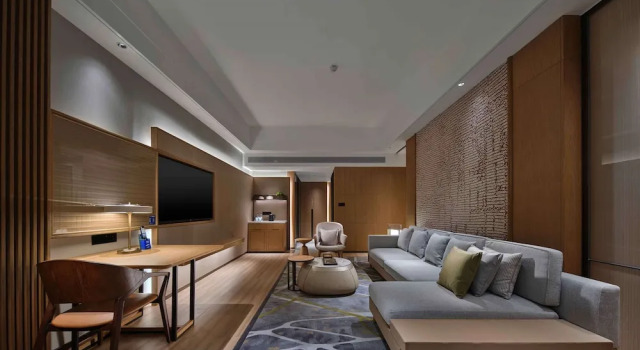 Люкс c 1 комнатой с балконом Doubletree By Hilton Lingshui Hot Spring