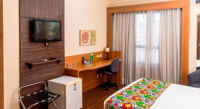 Одноместный номер Standard Hotel Golden Park Uberlandia By Nacional Inn