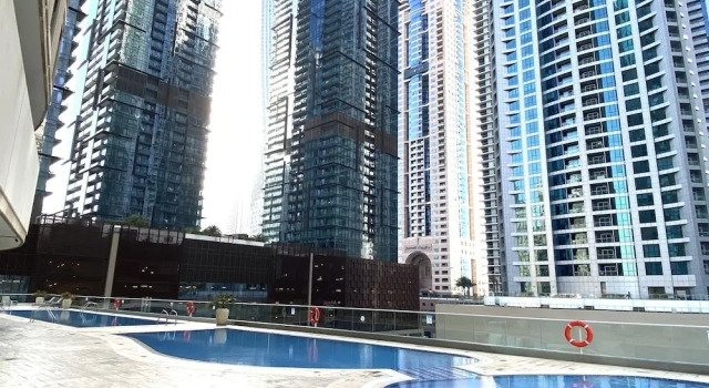 Апартаменты Deluxe с видом на гавань The Marina JBR Skyview Penthouse