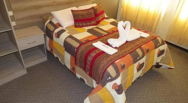 Одноместный номер Standard с красивым видом из окна Los Portales de Chivay Hotel