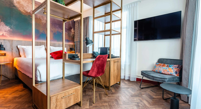 Двухместный номер Sauna Heritage Hotel Haarhuis, WorldHotels Crafted