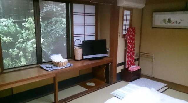 Номер Japanese Style (футоны) Ryokan Nakajimaya