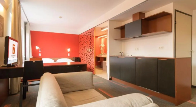 Апартаменты c 1 комнатой Kyriad Vienna Altmannsdorf