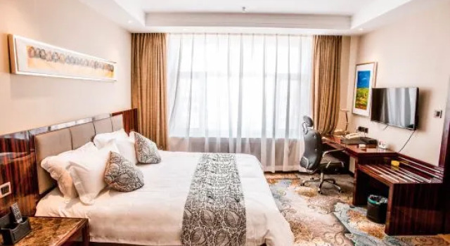 Luksusowy suite 2 sypialnie Desheng Hotel