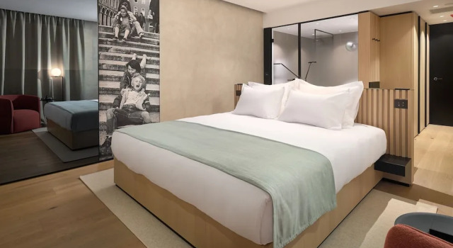Двухместный номер Premium с балконом и с видом на море Hotel Ambasador