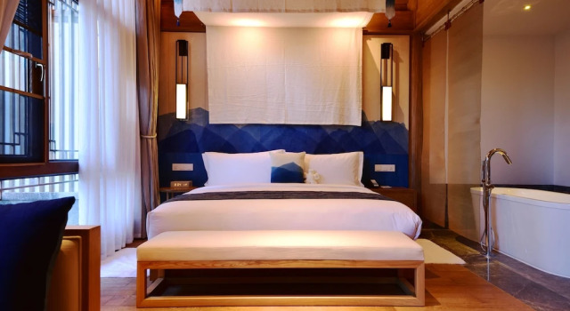 Двухместный номер Deluxe с видом на внутренний двор LUX Tea Horse Road Lijiang