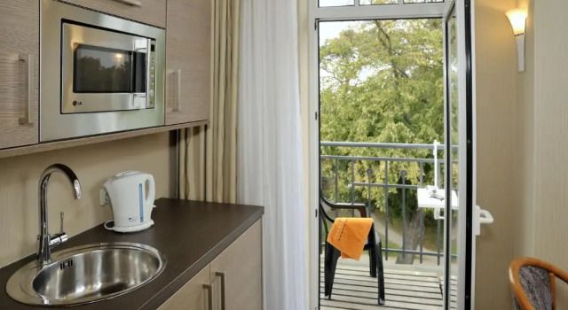 Двухместный номер Standard с балконом Strandhotel Nordischer Hof
