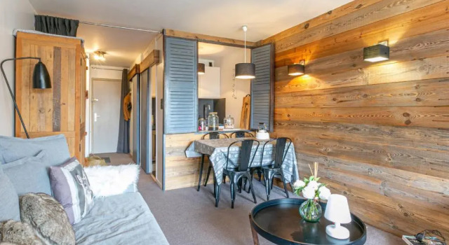 Studio La Clusaz, 1 pièce, 4 personnes - FR-1-437-88, Забронировать Апартаменты/квартира Ла-Клюза Лыжный курорт на озере Анси, рядом с Плавательный бассейн Aravis