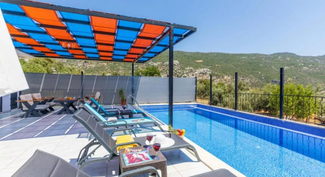 Вилла Villa with Private Pool and Stunning View in Kas