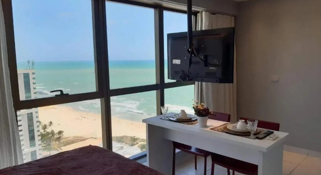 Двухместный номер Standard с видом на море HY Apartaments & Hotels-Boa Viagem
