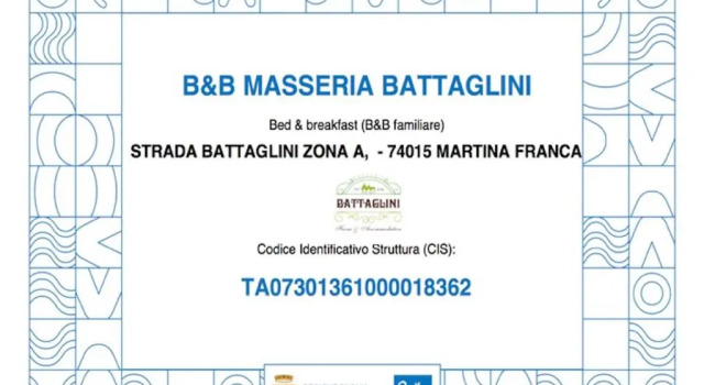 Номер Standard Masseria Battaglini