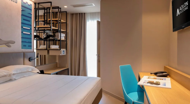 Hotel Adlon - FRONTE MARE, Забронировать Отель Отели Риччоне с завтраком, Завтраки
