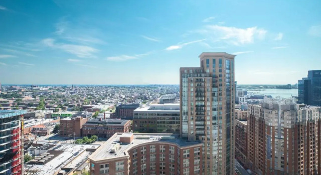 Номер Executive Baltimore Marriott Waterfront