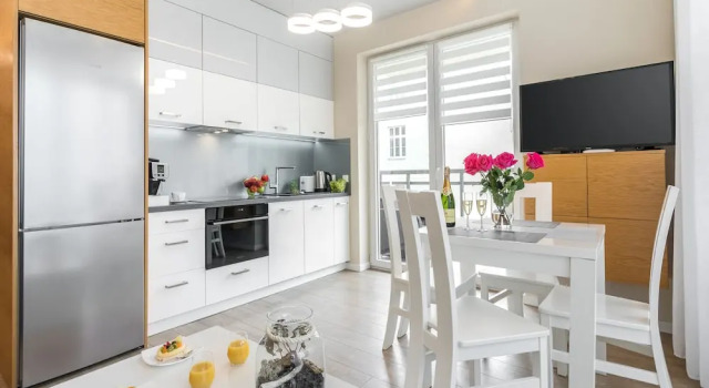 Апартаменты Comfort с балконом Let's Krakow Apartments - Ariańska 6