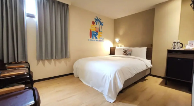 Двухместный номер Standard Just Live Inn-Keelung