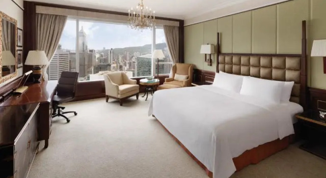 Двухместный номер Deluxe с видом на гавань Island Shangri-La, Hong Kong