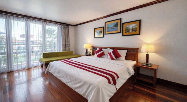 Двухместный номер Deluxe с балконом Cheathata CTS Hotel Siem Reap