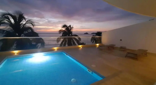 Апартаменты 5* 1H Piscina y Spa, frente a playa Playa Salguero Santa Marta