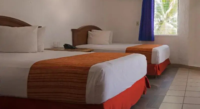 Трёхместный номер Standard с балконом Vista Playa de Oro Manzanillo