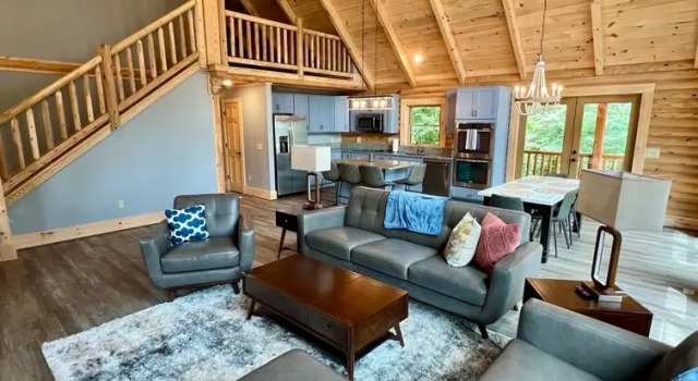 Коттедж Wintergreen Chesnut Hot-tub Arcade Fireplace