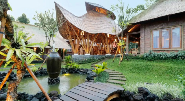 Двухместный номер Standard De Umah Bali Eco Tradi Home