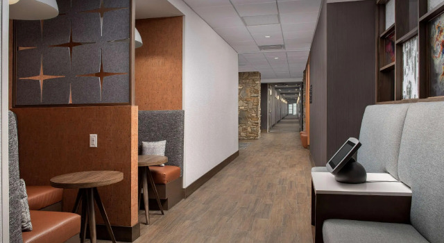 Кровать в общем номере Hampton Inn & Suites Rapid City Rushmore, SD
