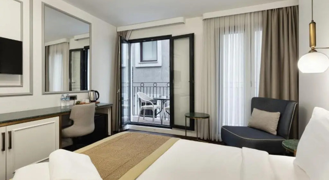Двухместный номер Deluxe с балконом Pera Rasso Hotel