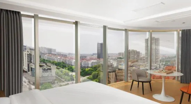 Люкс hongtu Hotel (Fengcheng River View Hotel, Pozi Street, hailing)