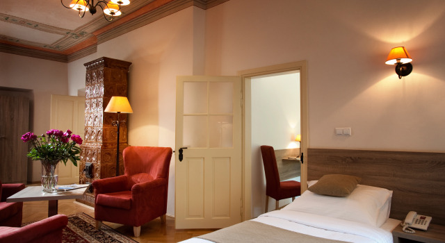Трёхместный номер Hotel Santi