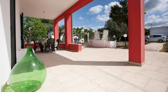 Villetta Rossa, Book Villa Cottages in Matino, Cottage
