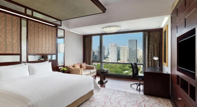Двухместный номер Deluxe Futian Shangri-La, Shenzhen