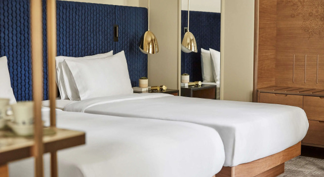 Deluxe Twin room Andaz Prague, By Hyatt