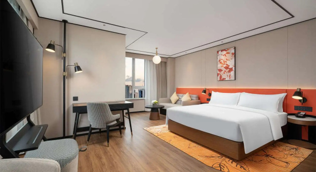 Номер Deluxe Hilton Garden Inn Tianjin Railway Station