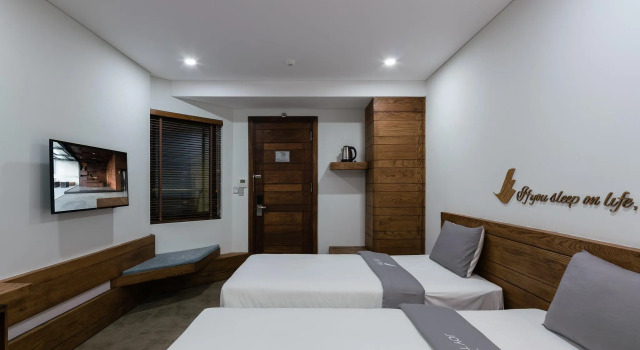 Номер Deluxe с видом на город Joy Trip Hotel & Spa Nha Trang