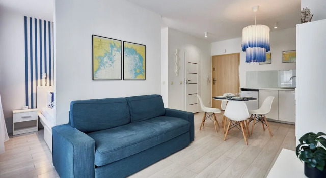 Люкс с балконом Apartamenty Sun&Snow Bałtyk