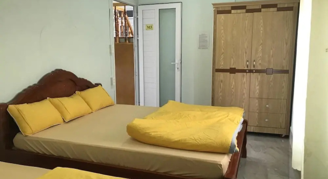 Кровать в общем номере The PM Hostel